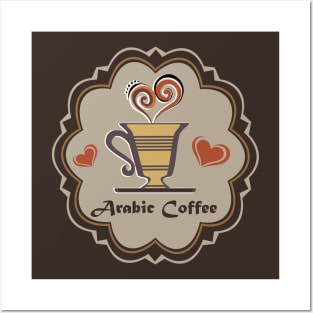 Arabic coffee Posters and Art